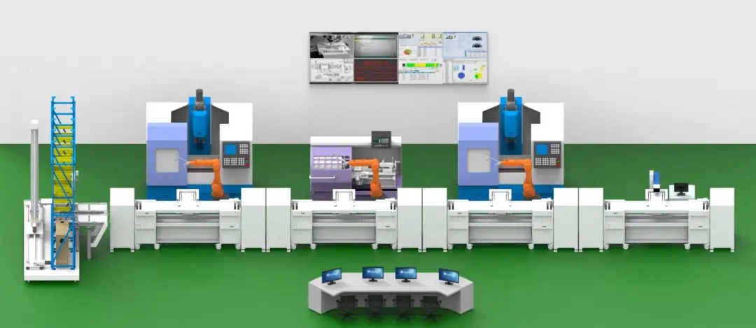 Industrial intelligent manufacturing production line applies RFID technology to realize production visualization management