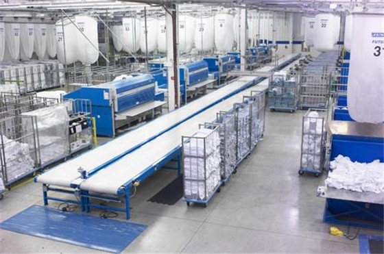 RFID technology is used in the garment washing industry to show its talents