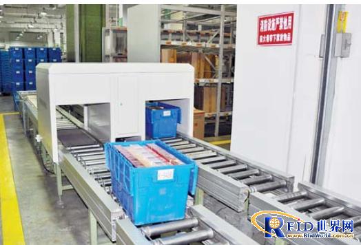 Beijing Tobacco Logistics Center uses RFID chips in the dynamic read-write sorting line turnover box