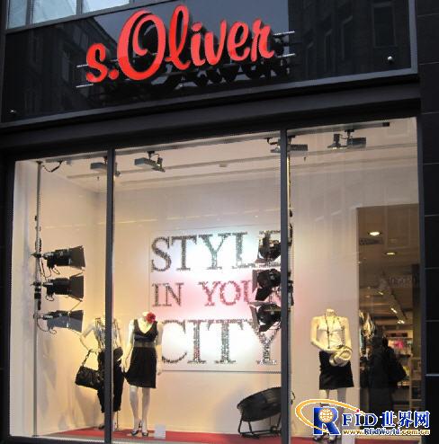 German clothing company s.Oliver uses RFID to avoid out-of-stocks