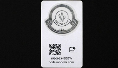 Brand equipment such as Moncler uses NFC to combat fakes