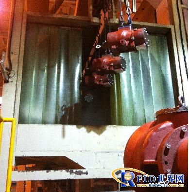 RFID application system for automatic spraying production line of Hanbell Precision Machinery