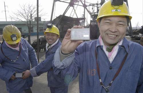 Install the tracking and positioning system for the miners entering the well