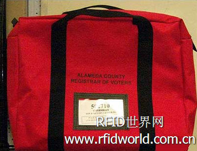 U.S. Alameda County will use RFID ballot tracking system to respond to the presidential election