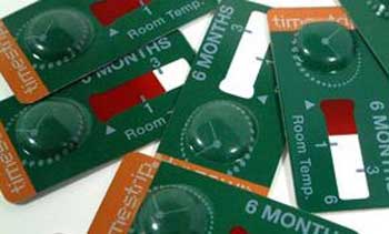Nandos restaurant trial of Timestrip smart label system