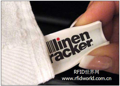 RFID Linentracker automatically manages hotel linens
