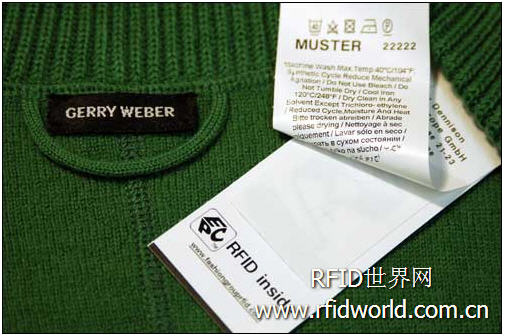 German women's clothing manufacturer Gerry Weber will implement labeling of all clothing items in 2010