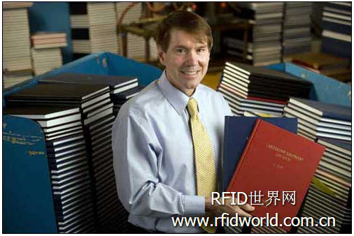 RFID is used in scientific research notebooks to protect intellectual property rights