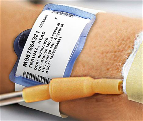 centrak hospital bracelet