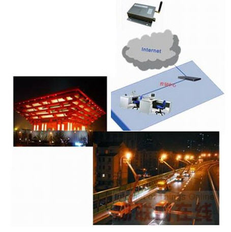 Lighting application of wireless light control system for Shanghai World Expo