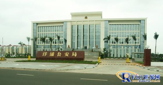 The parking lot of Yangpu Public Security Bureau implements modern intelligent management