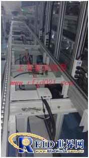 RFID is used for automatic data collection in assembly line