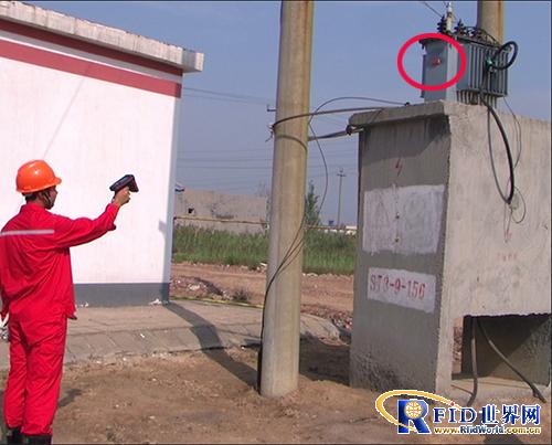China's large oil fields use metal RFID tags to track mobile pole transformers