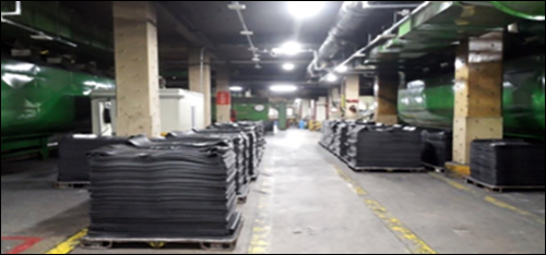 Kumho Tire Factory uses RFID system to ensure that the use of rubber materials conforms to the first-in first-out principle