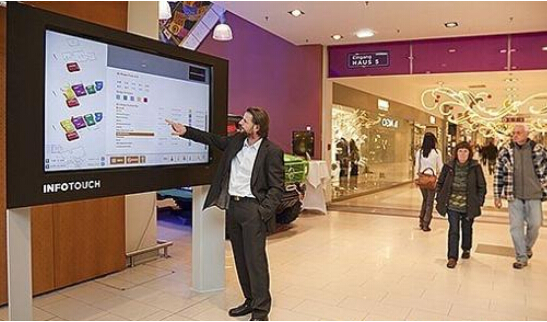 Austrian shopping mall digital routing system adds NFC function