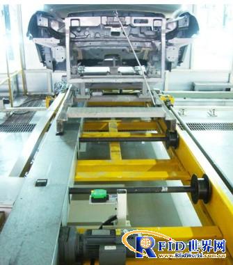 Application of RF30 series RFID in Zhuzhou automobile coating production line
