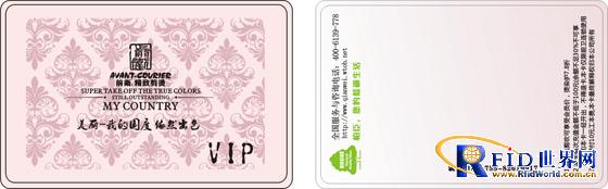 Visual membership card application case