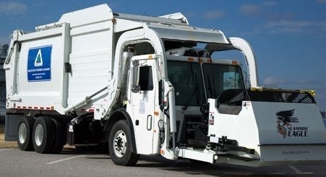 Passive UHF RFID garbage collection truck application case