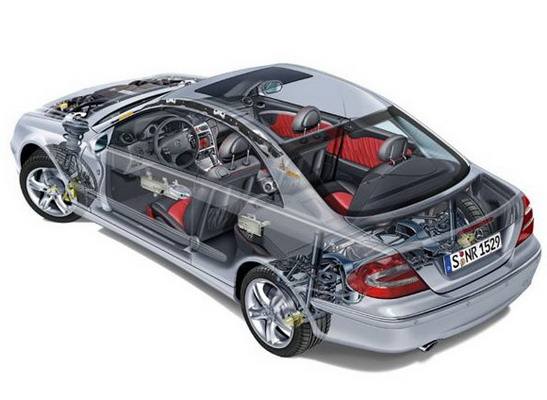 Briefly describe how RFID technology makes car engines more efficient