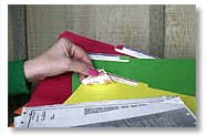 RFID document tracking management application