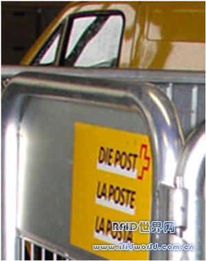 Swiss Post uses RFID technology in domestic parcel centers and transportation hubs