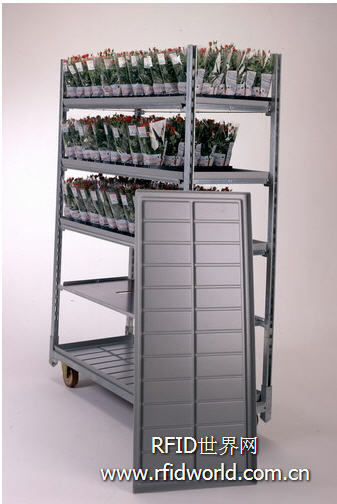 European horticultural logistics company CC uses active tags on carts