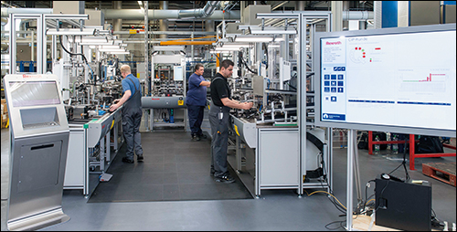 German manufacturer Bosch Rexroth uses RFID, Bluetooth technology to improve production efficiency