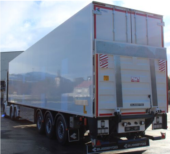 Fosen Transport uses RFID trailers