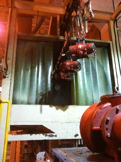 Hanbell Precision Machinery successfully implemented RFID application system for automatic spraying production line