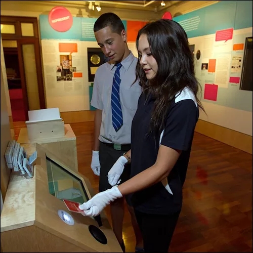 The Australian Museum showcases the history of Australian democracy through RFID technology