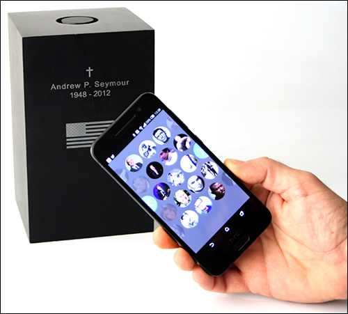 Omneo Group uses NFC RFID technology to commemorate the dead
