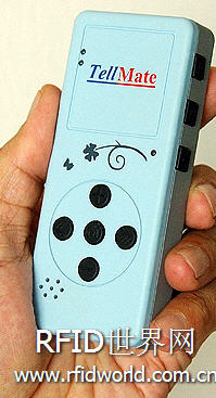 TellMate uses RFID technology to help blind people identify items