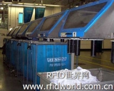 Clothing washing company uses RFID guided sorting system to promote production