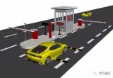 Application of entrance and exit control in urban intelligent parking management