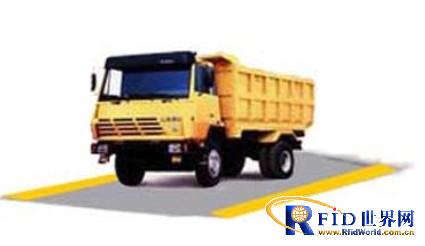 Automatic weighing RFID application scheme
