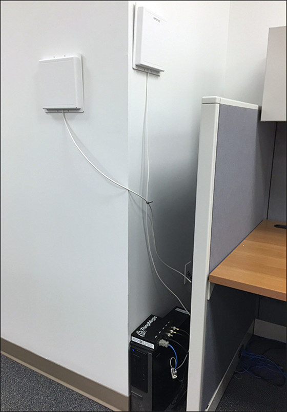 RFID used for building permit application tracking