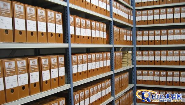 RFID file management system