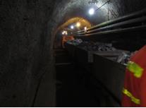 Digital mine system wireless network