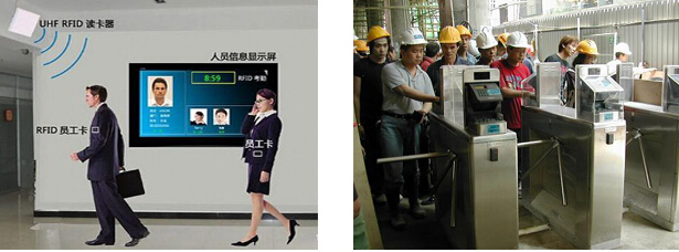 RFID UHF personnel management solution