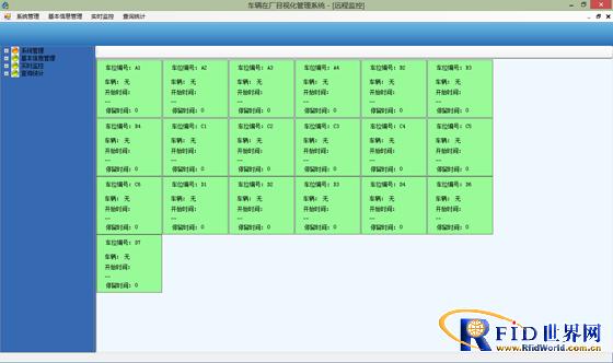 RFID logistics vehicle management system