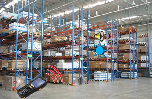 sh-rw's 2.45G mobile handset shelf item search system