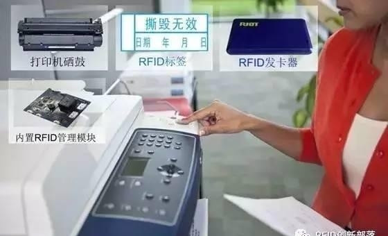 Security RFID consumables anti-counterfeiting traceability solution
