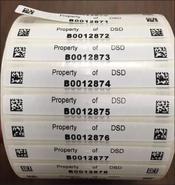 RFID used for building permit application tracking
