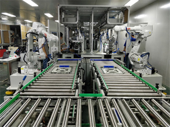 Application of Spider67 in battery welding production line