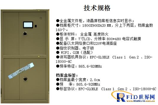 Huiwang Tongda Intelligent Filing Cabinet Supervision System V3.0