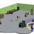 Ruifangda parking lot single-channel, two-way traffic lane entrance and exit traffic light intelligent control system solutions