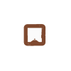 13.56 MHz High Frequency Square Paper RFID Label Tag