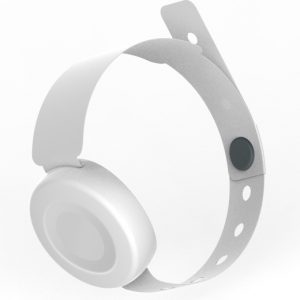 BLE 2.45GHz Active RFID Wristband Tag/Beacon