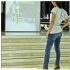 RFID linen receiving and dispatching cabinet intelligent docking washing management